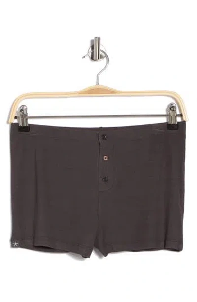Barefoot Dreams ® Malibu Collection® Boxer Shorts In Black
