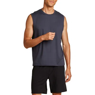 Barefoot Dreams Malibu Collection® Butterchic Muscle T-shirt In Indigo