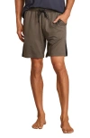Barefoot Dreams Malibu Collection® Butterchic Track Shorts In Olive Branch