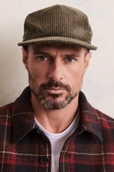 Barefoot Dreams Malibu Collection® Corduroy Hat In Dark Moss