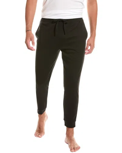 Barefoot Dreams Malibu Collection Pima Jersey Jogger Pant In Black