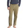 Barefoot Dreams Malibu Collection® Stretch Cotton Twill Pants In Green