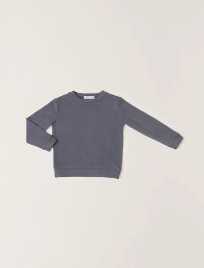 Barefoot Dreams Babies' Malibu Collection® Toddler Brushed Fleece Pullover In Blue