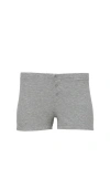 BAREFOOT DREAMS MALIBU COLLECTION ULTRA SOFT RIB BOXER SHORTS