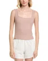 Barefoot Dreams Malibu Collection Ultra Soft Rib Cropped Tank