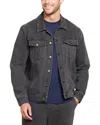 Barefoot Dreams Mc Brushed Twill Jacket In Gray
