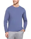 Barefoot Dreams Mc Seamed Long Sleeve In Blue