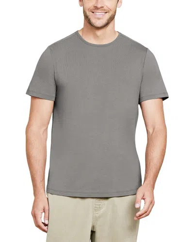 Barefoot Dreams Mc Seamed T-shirt In Gray