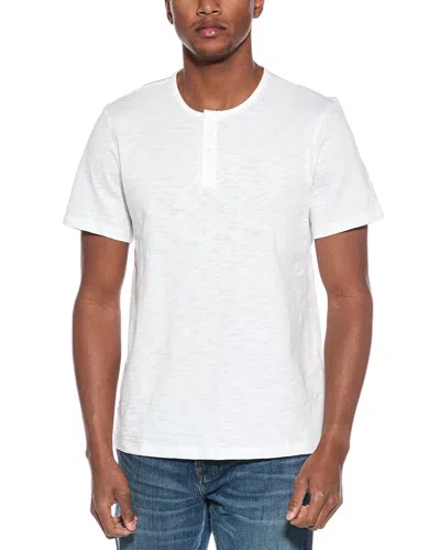 Barefoot Dreams Mc Slub Henley T-shirt In White