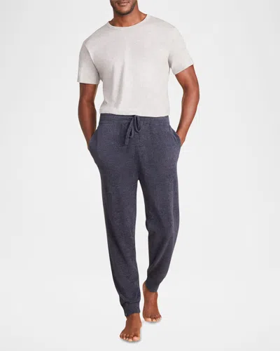 Barefoot Dreams Men's Cozychic Ultra Lite Easy Joggers In Indigo