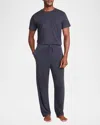 Barefoot Dreams Men's Cozychic Ultra Lite Lounge Pants In Indigo