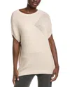 Barefoot Dreams Mixed Stitch Dolman Pullover In Neutral