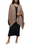 Barefoot Dreams Open Front Wrap In Brown