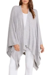 Barefoot Dreams Open Front Wrap In Dove Gray