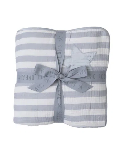 Barefoot Dreams Organic Cotton Double Cloth Stripe Blanket In Multi