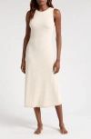 Barefoot Dreams Pointelle Tank Nightgown In White