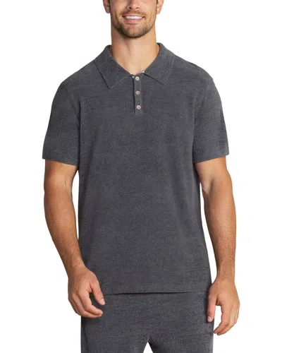 Barefoot Dreams Polo Shirt In Black