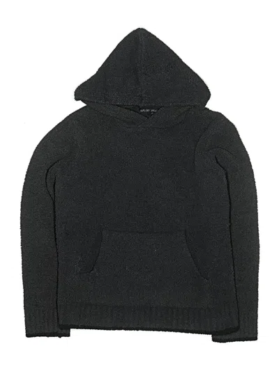 Pre-owned Barefoot Dreams Kids' Pullover Sweater In Black