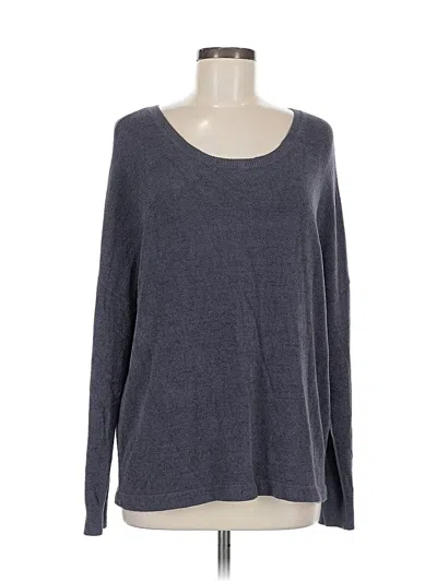 Pre-owned Barefoot Dreams Pullover Sweater In Gray