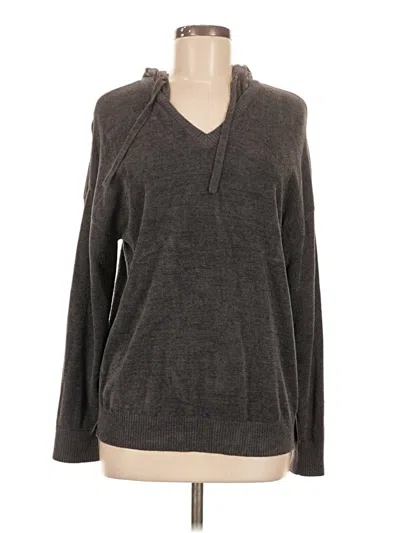 Pre-owned Barefoot Dreams Pullover Sweater In Gray