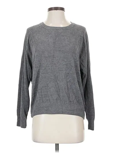 Pre-owned Barefoot Dreams Pullover Sweater In Gray