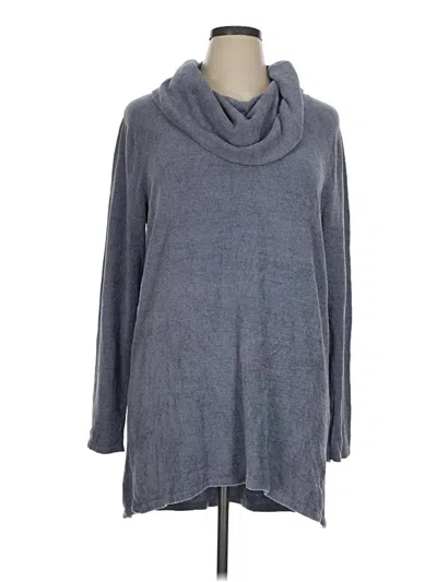 Pre-owned Barefoot Dreams Pullover Sweater In Gray
