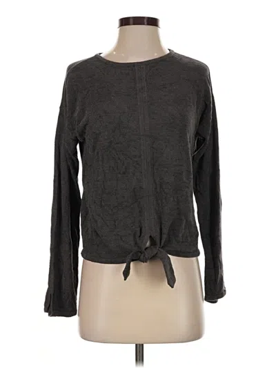 Pre-owned Barefoot Dreams Pullover Sweater In Gray