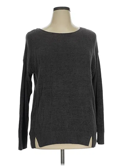 Pre-owned Barefoot Dreams Pullover Sweater In Gray