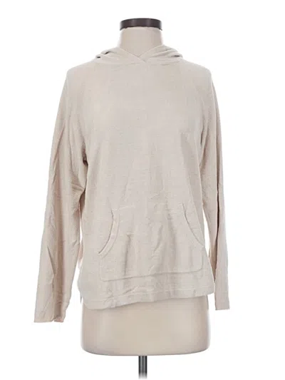 Pre-owned Barefoot Dreams Pullover Sweater In Tan