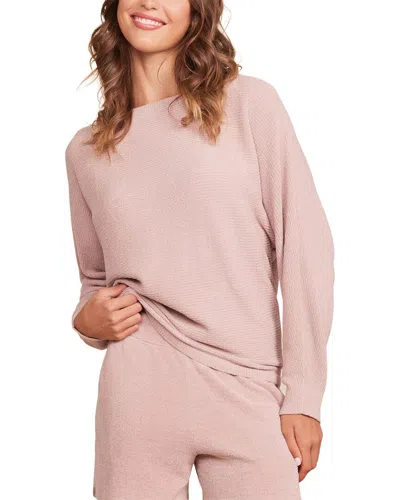 BAREFOOT DREAMS BAREFOOT DREAMS RIBBED DOLMAN PULLOVER