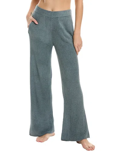 Barefoot Dreams Rolled Edge Pant In Blue