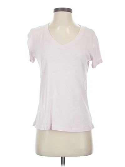 Pre-owned Barefoot Dreams Short Sleeve T-shirt In Pink