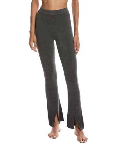 Barefoot Dreams Slim Slit Pant In Green