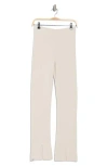 Barefoot Dreams ® Slim Slit Rib Pajama Pants In Pink