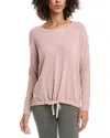 Barefoot Dreams Slouchy Pullover In Pink