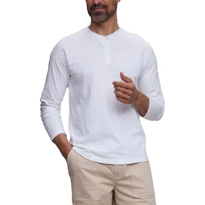 Barefoot Dreams Slub Jersey Henley In White