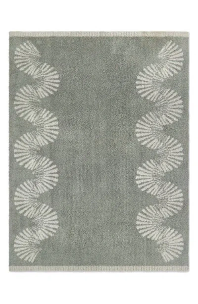 Barefoot Dreams Spiral Seashell Cozychic® Throw Blanket In Gray