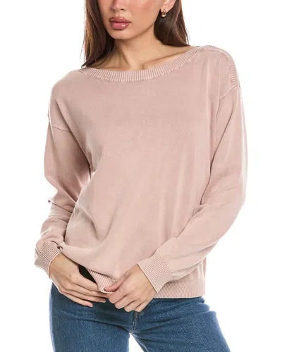 BAREFOOT DREAMS BAREFOOT DREAMS SUNBLEACHED BOATNECK PULLOVER