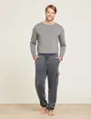 Barefoot Dreams Sunbleached Cargo Jogger In Black