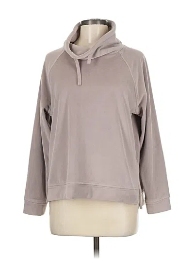 Pre-owned Barefoot Dreams Sweatshirt In Brown