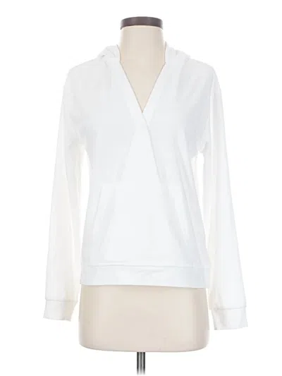 Pre-owned Barefoot Dreams Sweatshirt In White