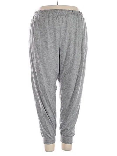 Pre-owned Barefoot Dreams Track Pants In Gray