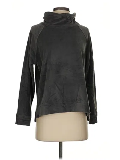 Pre-owned Barefoot Dreams Turtleneck Sweater In Black