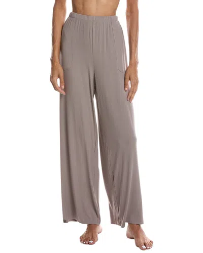 Barefoot Dreams Ultra Soft Rib Patch Pocket Pan In Brown