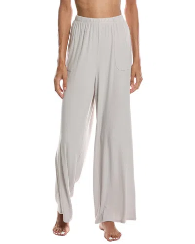 Barefoot Dreams Ultra Soft Rib Patch Pocket Pant In Gray