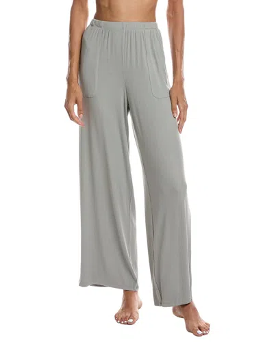 Barefoot Dreams Ultra Soft Rib Patch Pocket Pant In Gray