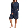 Barefoot Dreams Ultra Soft Rib Robe In Blue