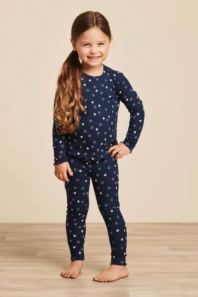 Barefoot Dreams Babies' Ultra Soft Rib Toddler Set In Blue