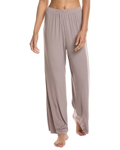 Barefoot Dreams Ultra Soft Wide Leg Pant In Brown