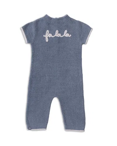 BAREFOOT DREAMS UNISEX COZYCHIC LITE BABY FA LA LA COVERALL - BABY